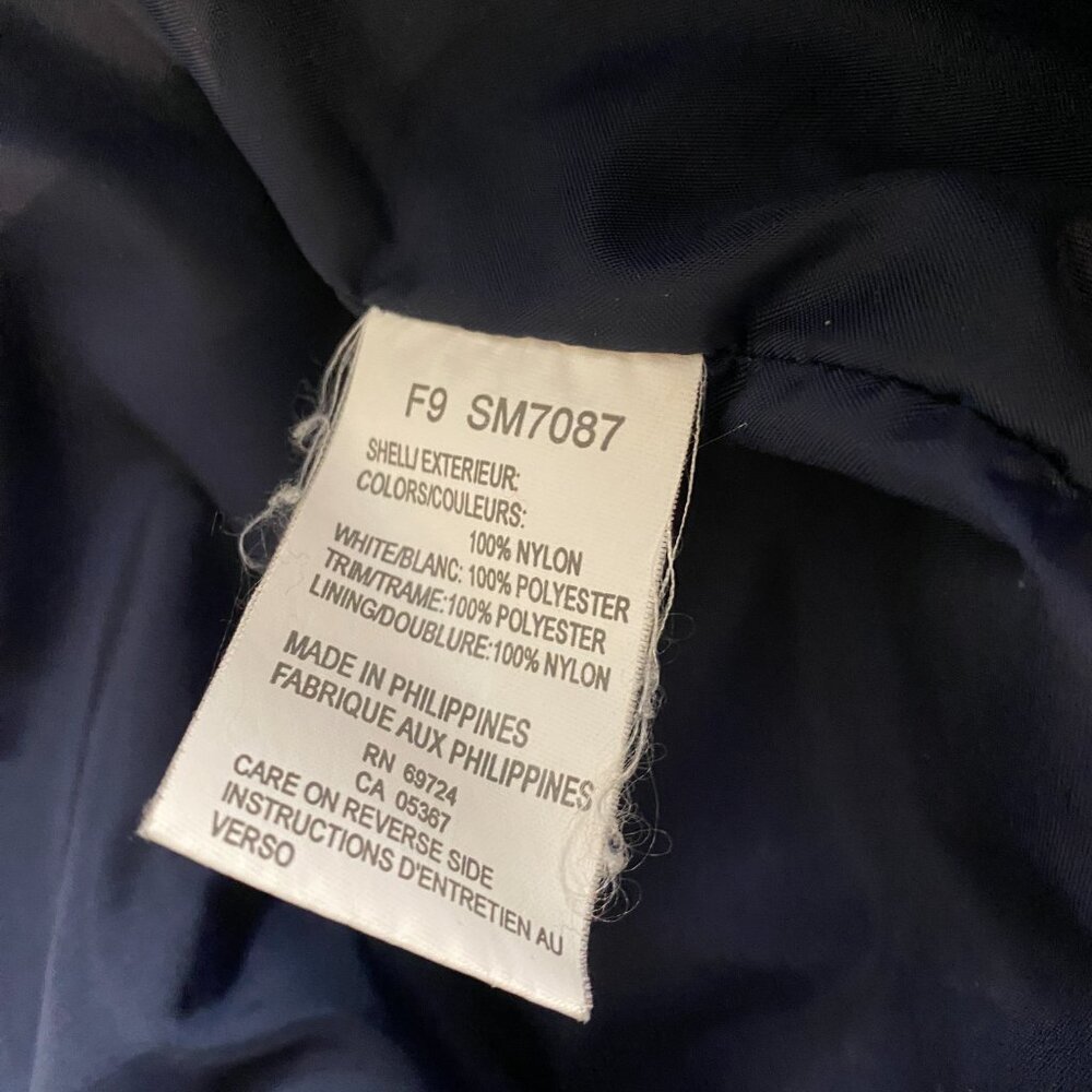 COLUMBIA 'BUGABOO' JACKET NAVY GREEN YELLOW SIZE LARGE PREOWNED - Picture 7 of 16